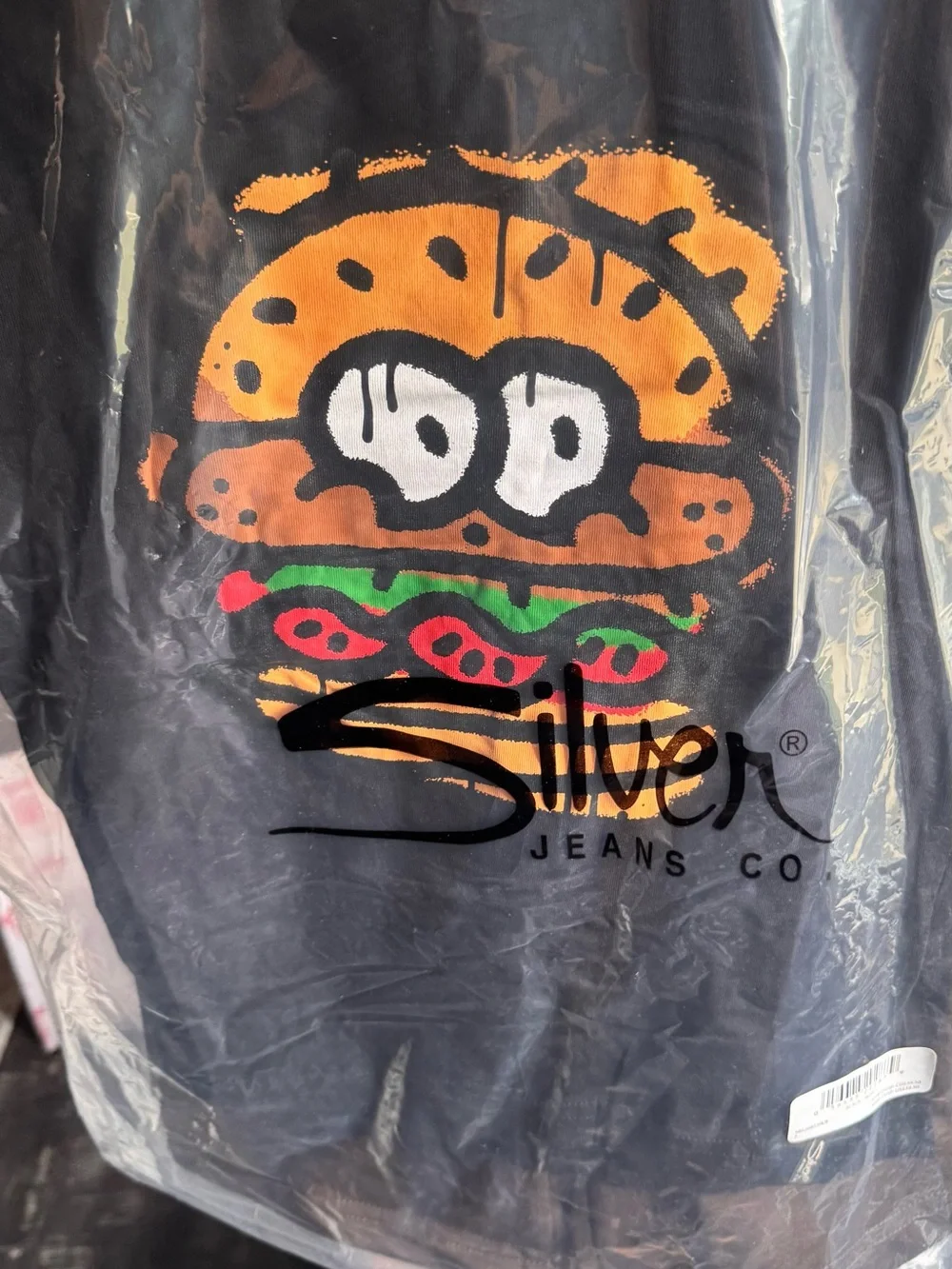 Silver Jeans Co. Boys Burger Graphic Tee & Shorts Set NWT | 2-Piece
